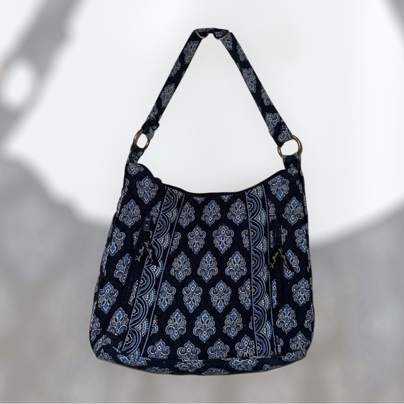 Vera Bradley Handbags - Vera Bradley Blue Patterned Women's Bag 13 x 10